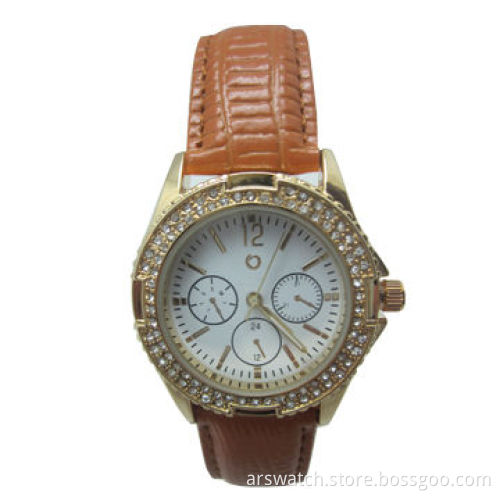 New jewelry watch for men, with alloy case and Japan movement